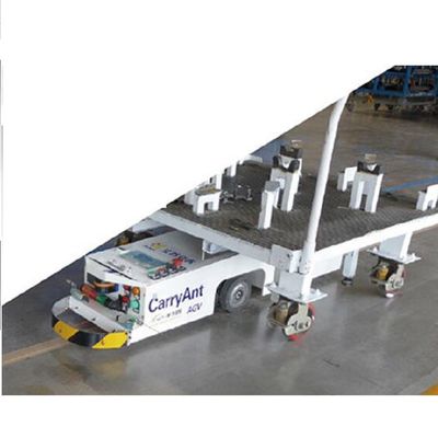 산업용 로봇에 사용되는 저고도 AGV로 단방향 저고도 AGV-QRD1600의 AGV 로봇