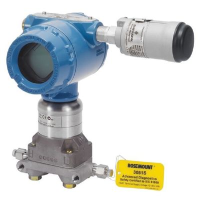 Rose-Mount 3051S Coplana 압력 트랜스미터 1개 Rose-Mount 압력 트랜스미터가 있는 차압 트랜스미터