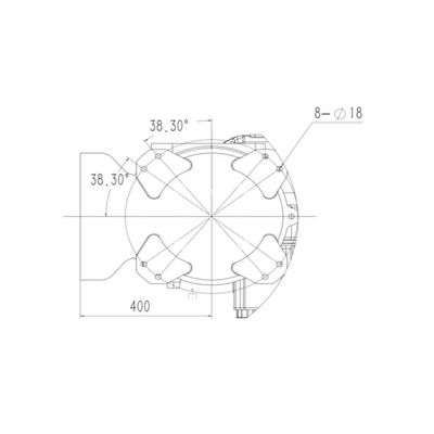 자동 끝마무리 로봇 TKB5610-50kg-2100mm 로보틱 아암 6 주축 토리노 로봇