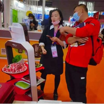푸드 배달 AI 로봇을 위한 자동 항해와 서비스 로봇 중국