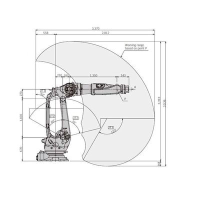 점용접 기계로 용접을 위한 점용접 로봇 BX300L 탑재량 300kg