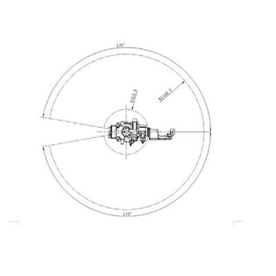 자동 용접 로봇 SF6-C1440 6 축 산업용 로봇 팔 자동화 용접 로봇