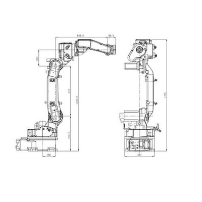 자동 용접 로봇 SF6-C1440 6 축 산업용 로봇 팔 자동화 용접 로봇