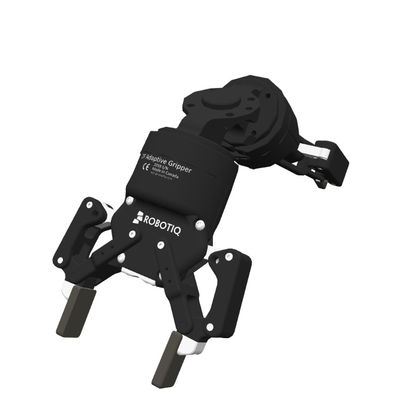 친숙한 Robotiq 2F-85 그리퍼 작업을 Cobot 로봇과 함께 로봇 그리퍼로 사용하여 픽 앤 플레이스 매니퓰레이터로 사용
