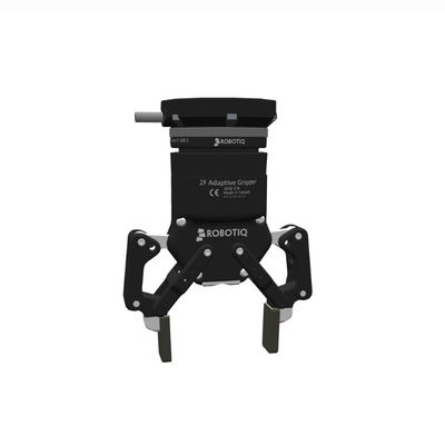 친숙한 Robotiq 2F-85 그리퍼 작업을 Cobot 로봇과 함께 로봇 그리퍼로 사용하여 픽 앤 플레이스 매니퓰레이터로 사용