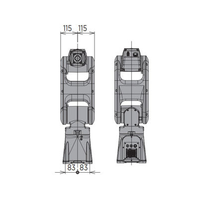 산업용 로봇 MOTOMAN-GP7 로봇 팔 팔레트 로봇 팔레타이저가 있는 6축 팔레타이저 기계