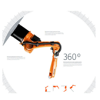 6축 암이 있는 Kuka 산업용 로봇 로봇 그리퍼 16kg 로봇 암 픽 앤 플레이스 머신의 Kuka 페이로드