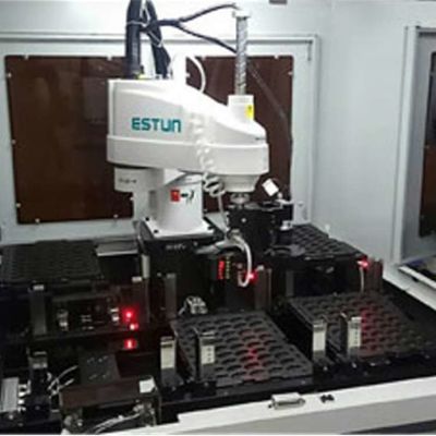 회의 산업 로봇을 위한 4개의 축선 로봇식 팔 ER3-400-SR Scara 로봇
