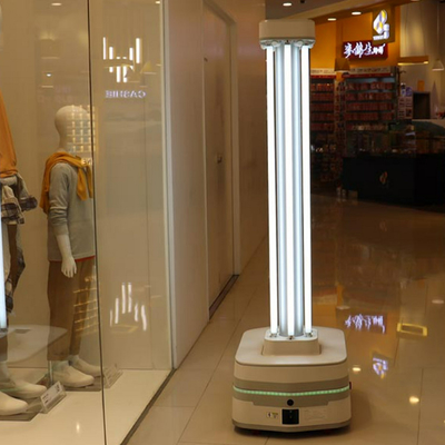 공중 보건 가디언 Geek+ AGV 로봇 자외선 현명한 UV 소독 로봇
