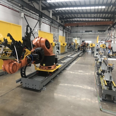 ABB KUKA 화낙 야스카와 가와사키 NACHI 로봇 팔을 위한 5000개 킬로그램 화물 로봇 철도
