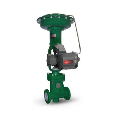 67CFR 필터 조절기가 있는 Fisher DVC6200 밸브 포지셔너가 있는 중국 공압 디지털 제어 밸브