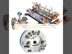 로즈마운트 8800 소용돌이 흐름계와 644 온도 전송 센서 전체 세트